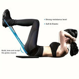 Premium Latex Resistance Bands for Yoga & Fitness - Versatile Stretch Straps for Leg Slimming, Butt Lifting & Full Body Workout