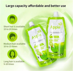 Apple Hair Color, Ammonia-Free, Natural Black, 72 Hours, Apple Fragrance