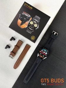 GT5 - 2 in 1 Smartwatch + Earbuds