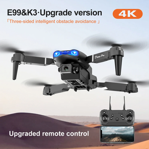 New E99Pro RC Drone 4K Professinal With Wide Angle Dual HD Camera Foldable RC Helicopter 5G WIFI FPV Height Hold Apron Sell