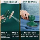 New Handheld Hanging Ironing Machine, Dry And Wet Dual-use Electric Iron, Folding Ironing Machine, Small And Portable Dormitory Clothes Artifact, Home Ironing