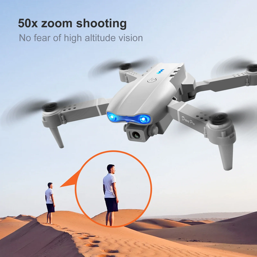 New E99Pro RC Drone 4K Professinal With Wide Angle Dual HD Camera Foldable RC Helicopter 5G WIFI FPV Height Hold Apron Sell