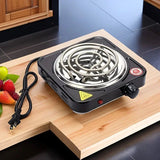 1000W Electric Stove For Cooking, Hot Plate Heat Up In Just 2 Mins, Easy To Clean